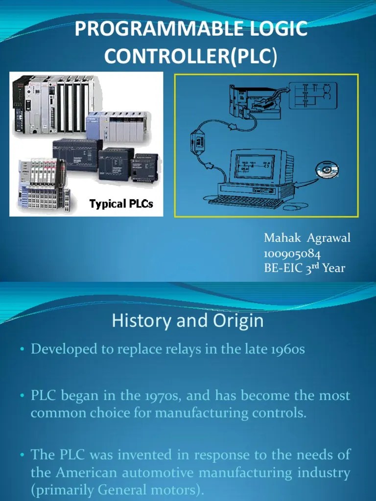 An Overview of Programmable Logic Controllers (PLCs) History, Components, Programming Languages