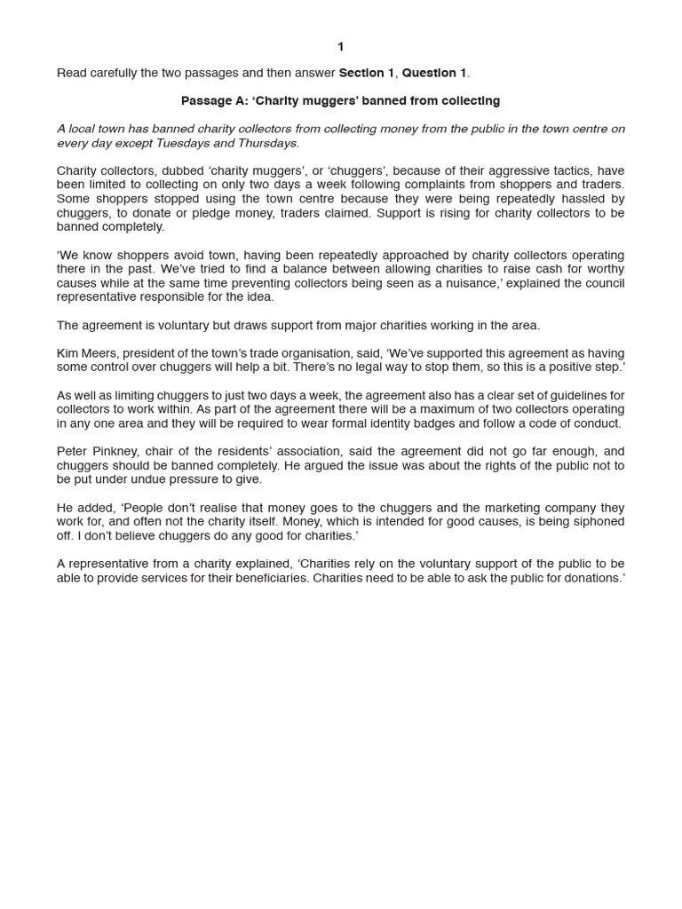 English Language Arts Grade 8 Paper 2 PDF