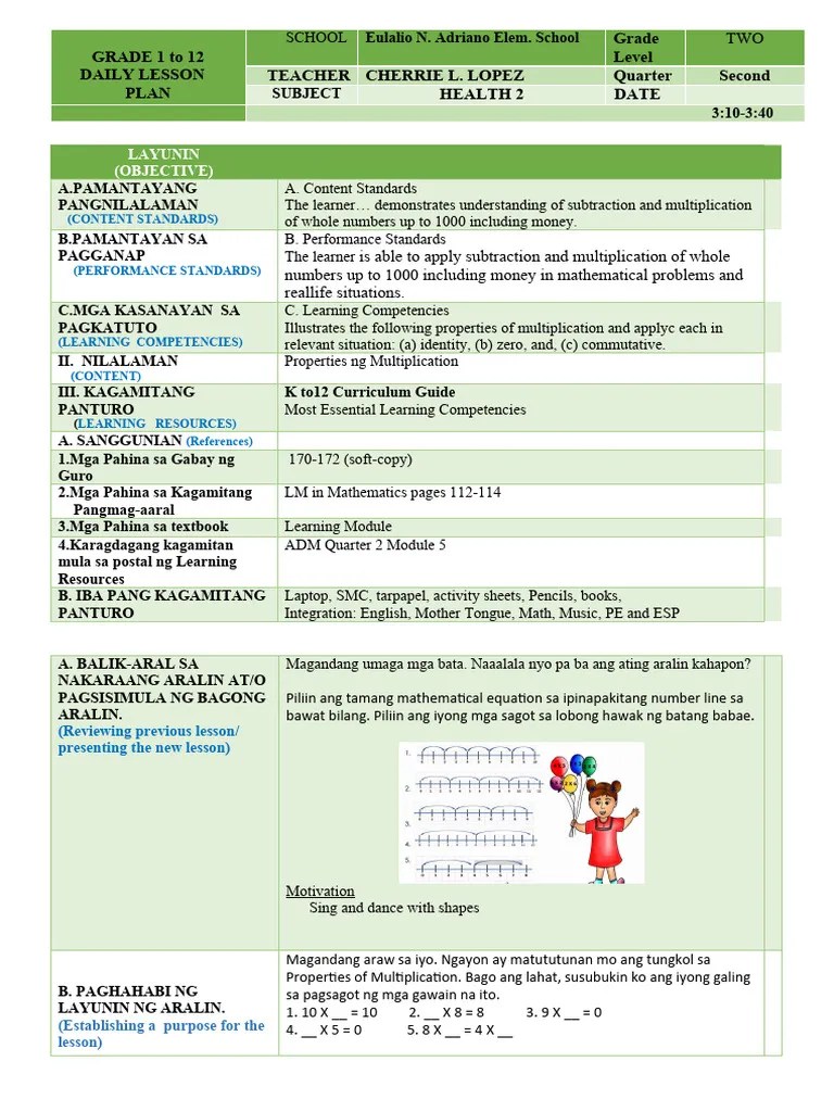 2nd QTR. COT Grade 2 PDF