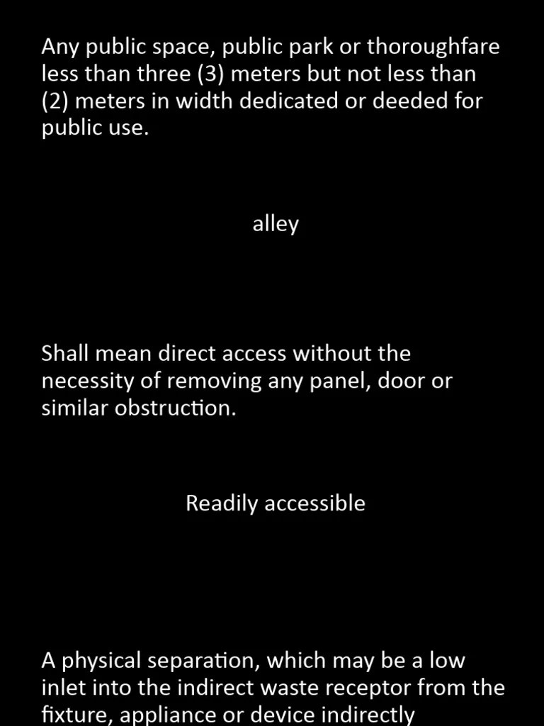 Plumbing Definition of Terms 2 | PDF | Plumbing | Sanitary Sewer