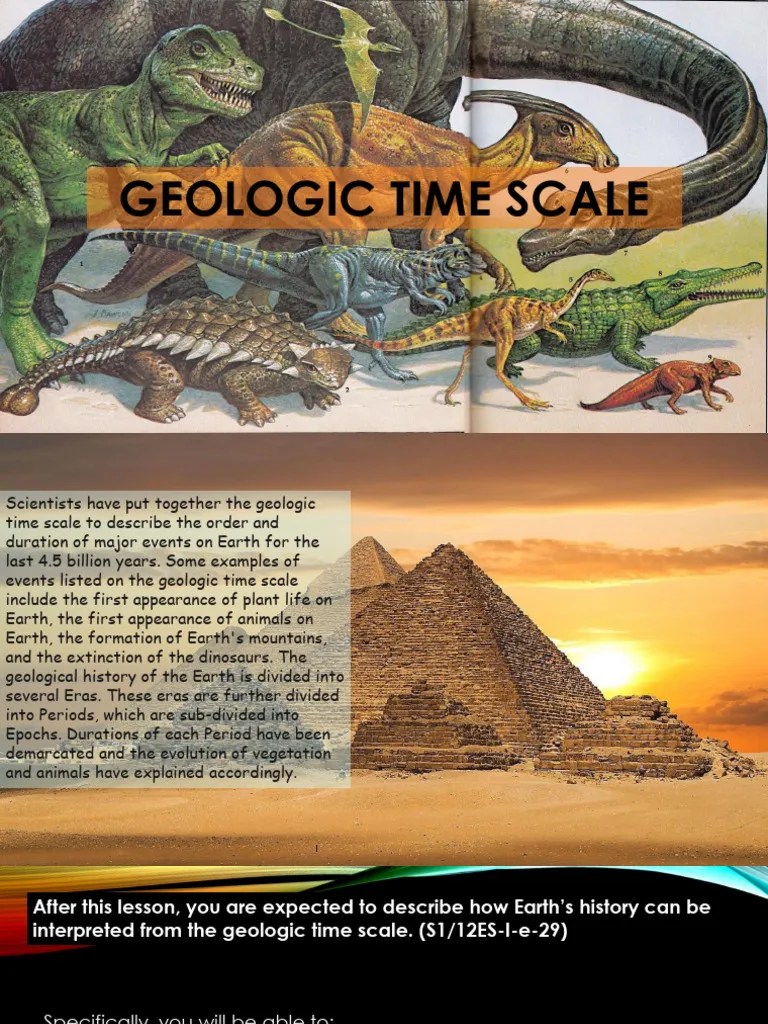 Geologic Time Scale Download Free PDF Geologic Time Scale Earth