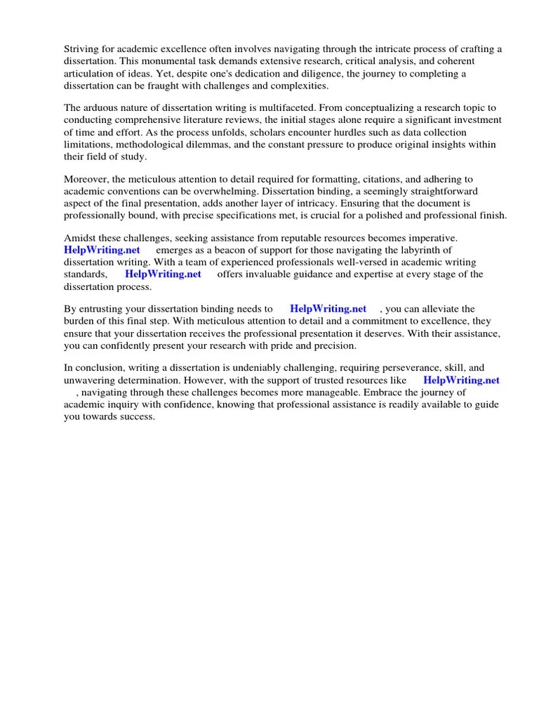 Dissertation Binding Byres Road PDF Cost Of Living Thesis