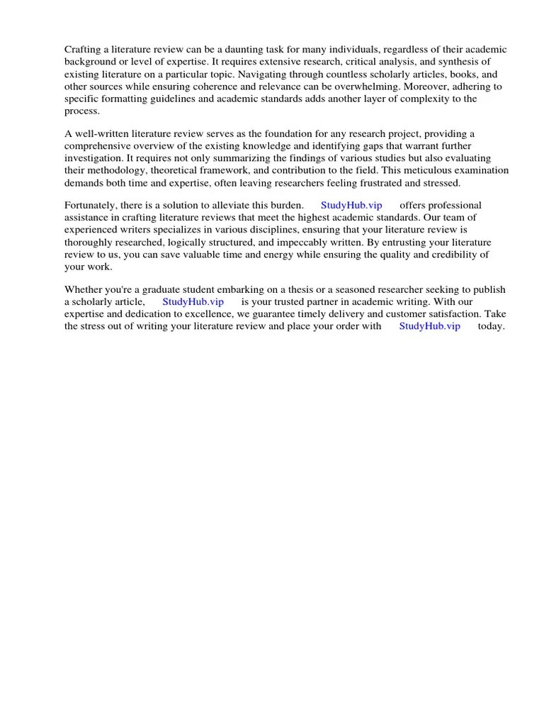 Literature Review Template Uwa PDF Literature Review Inquiry