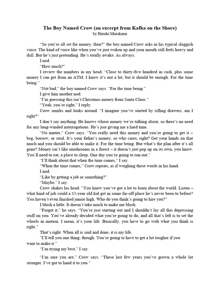 TheBoyNamedCrow PDF