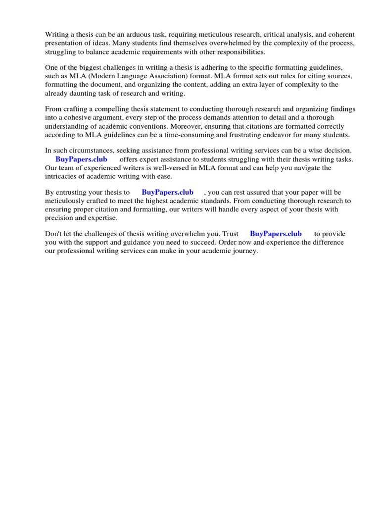 What Does A Research Paper Look Like in Mla Format PDF Academic