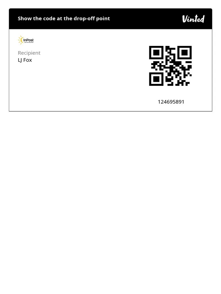 Vinted Digital Label 5609130729 PDF