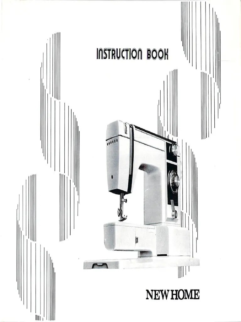 New Home XL-II Sewing Machine Instruction Manual | PDF