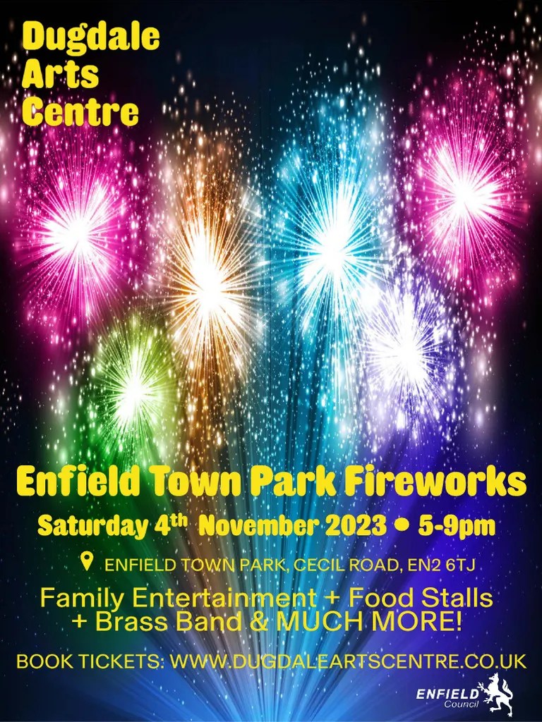 A5 Enfield Town Park Fireworks PDF