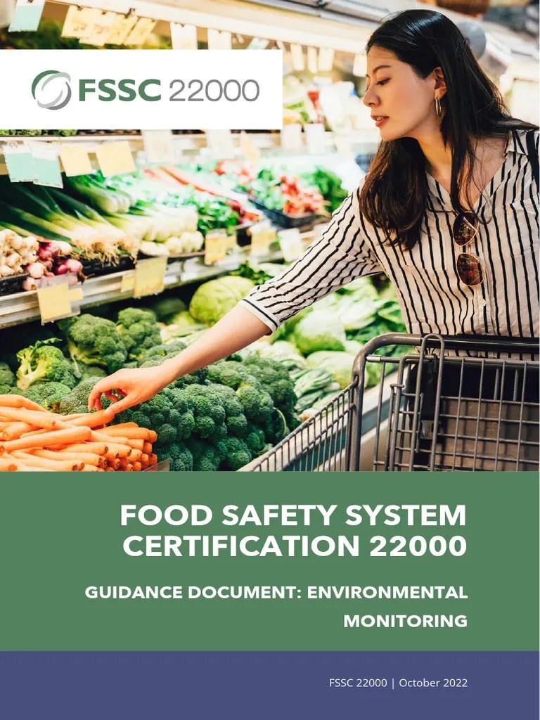 FSSC 22000 Guidance Document On Environmental Monitoring V1 PDF