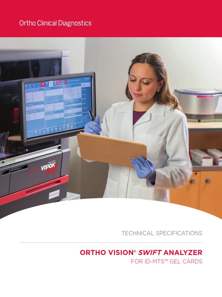 Analizador Ortho Vision Swift PDF Computer Network Ip Address