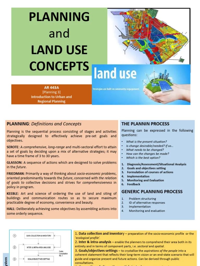 P3 Summer Planning and Land Use Planning PDF Policy Goal