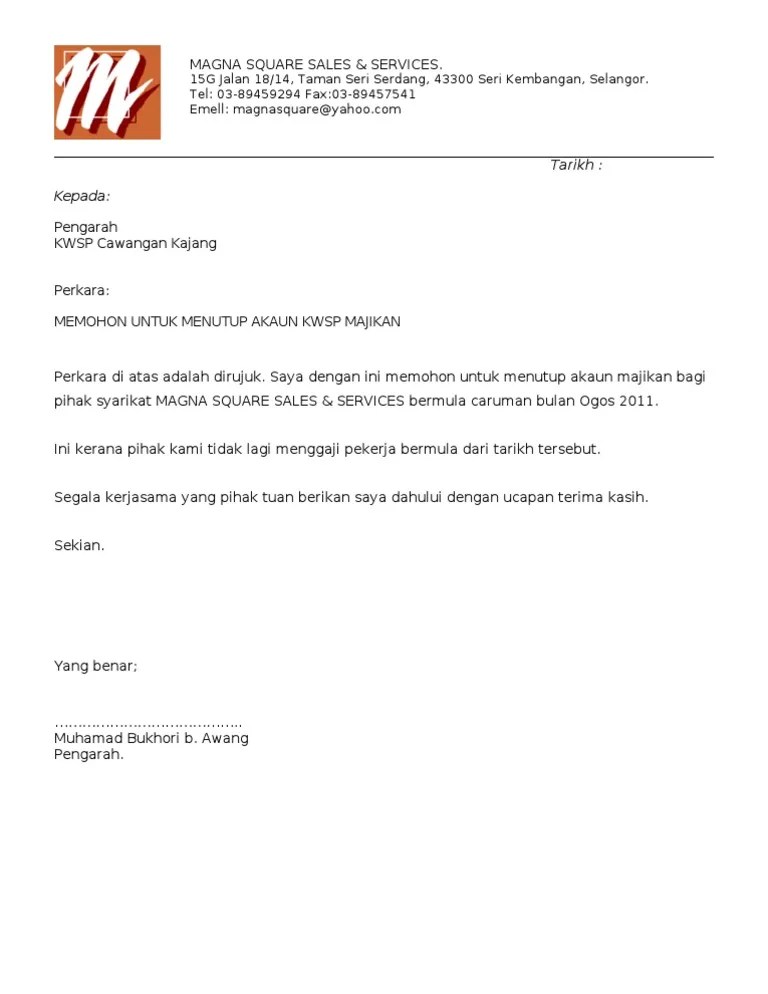 17 Contoh Surat Akuan Sumpah Kwsp