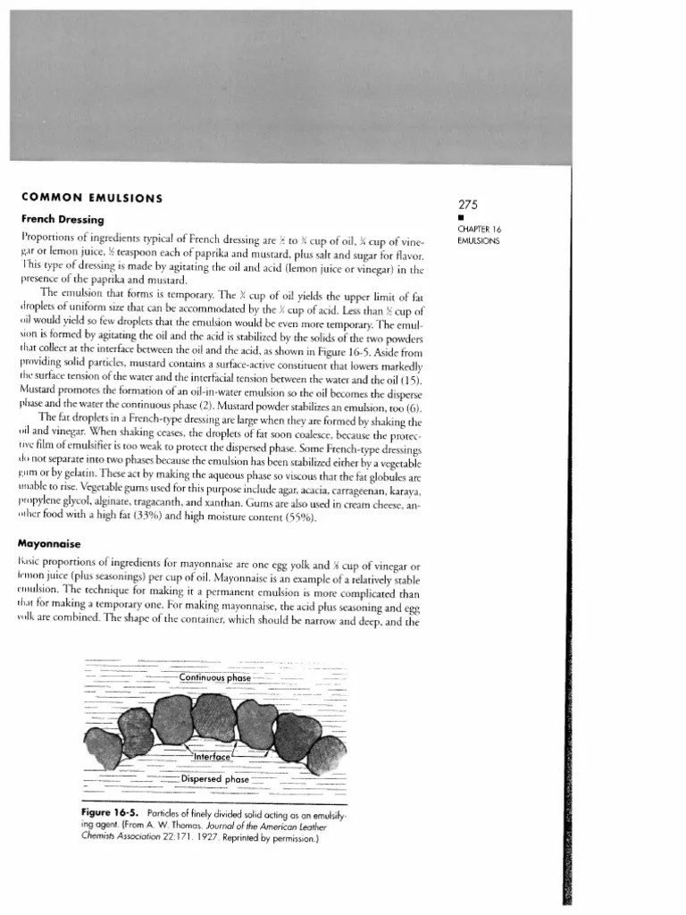 Reading for Mayonnaise lab PDF