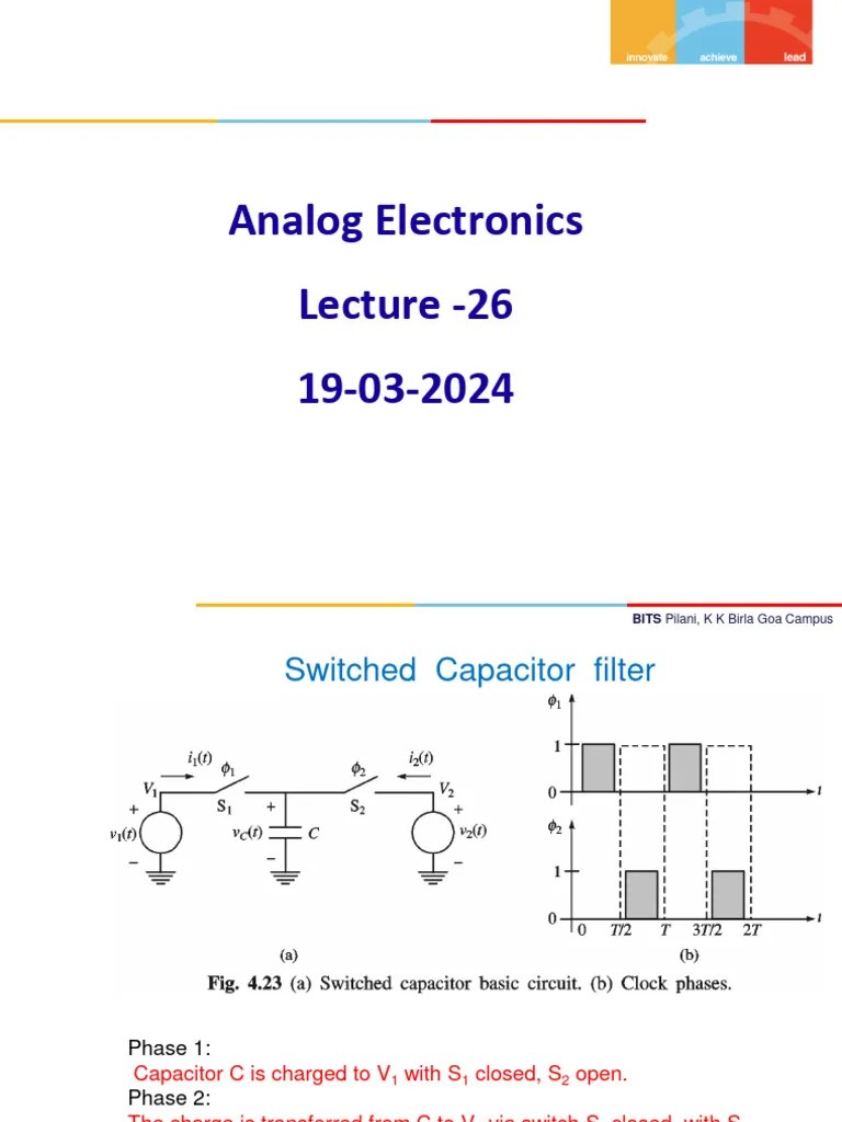 Analog Electronics Lecture2721032024 PDF Analog Circuits