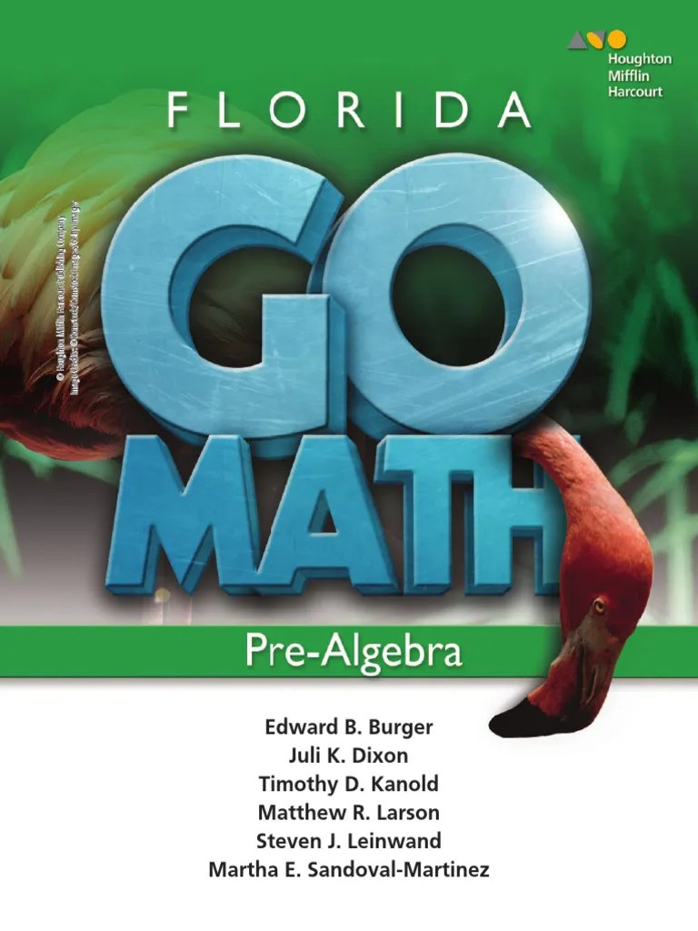 Florida PreAlgebra Grade 7 508 PDF Mathematics Elementary