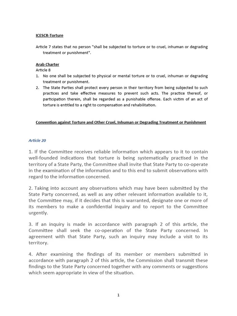 CasesTorture PDF Habeas Corpus Guantanamo Bay Detention Camp