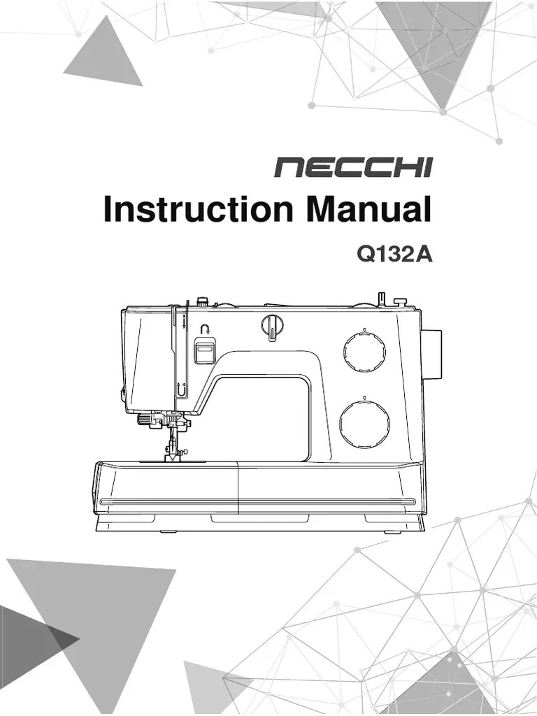 Necchi Q132A | Download Free PDF | Sewing Machine | Sewing
