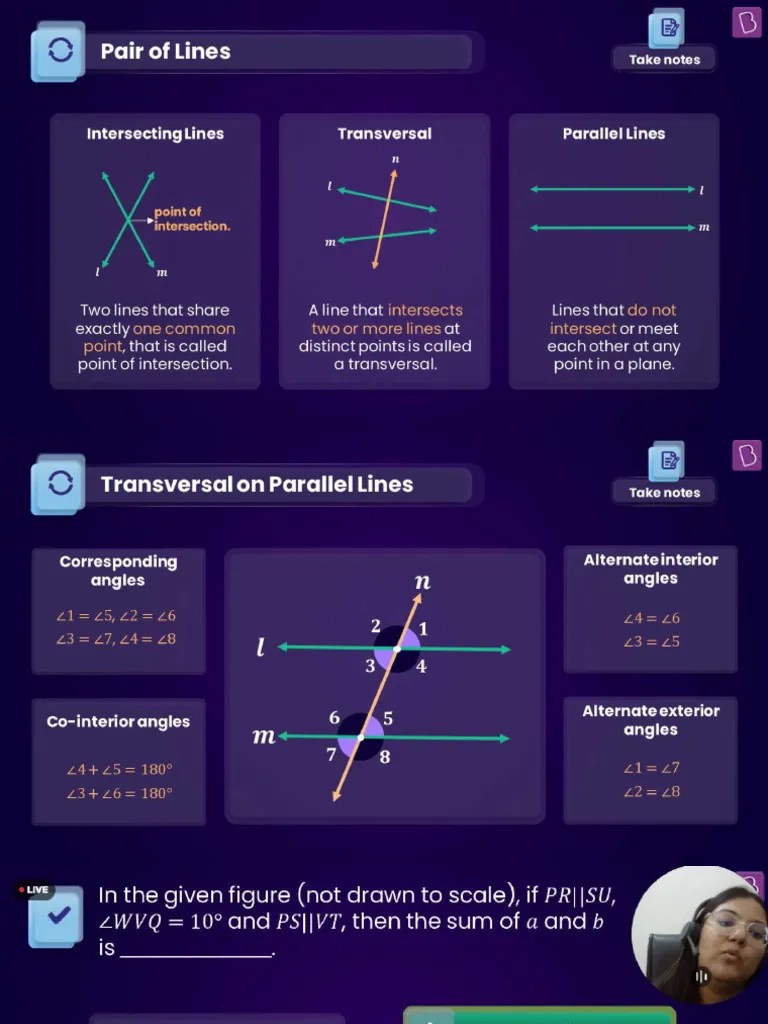 Lines, Angles and Triangles Olympiad PDF