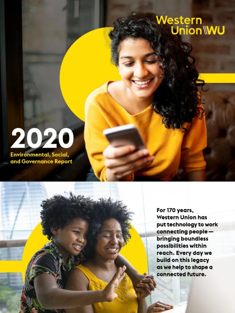 2020 Western Union ESG Report PDF Governance Western Union(03)