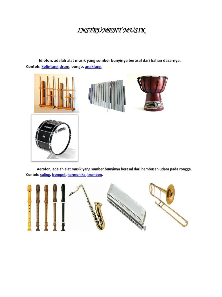 10 Contoh Alat Musik Idiofon Python alat musik tradisional idiofon