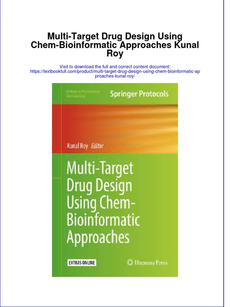 Textbook Multi Target Drug Design Using Chem Bioinformatic Approaches