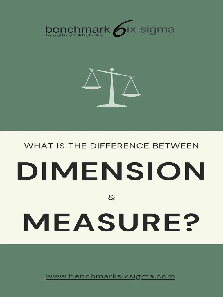 Dimension vs Measure PDF