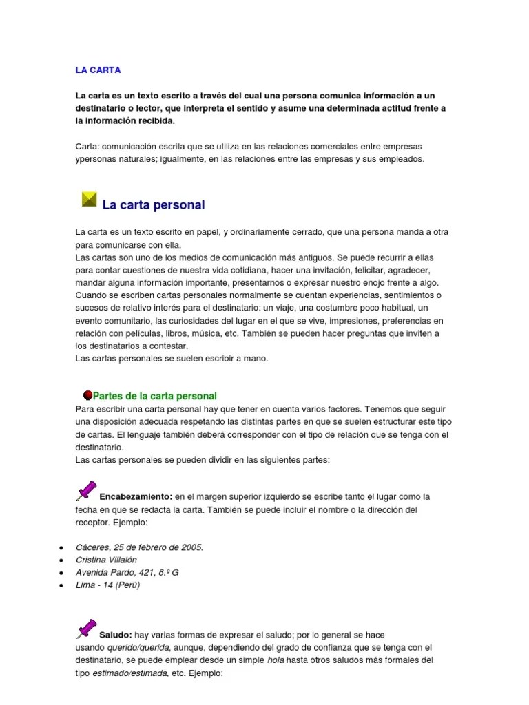 Donde Se Pone La Posdata En Una Carta Compartir Carta