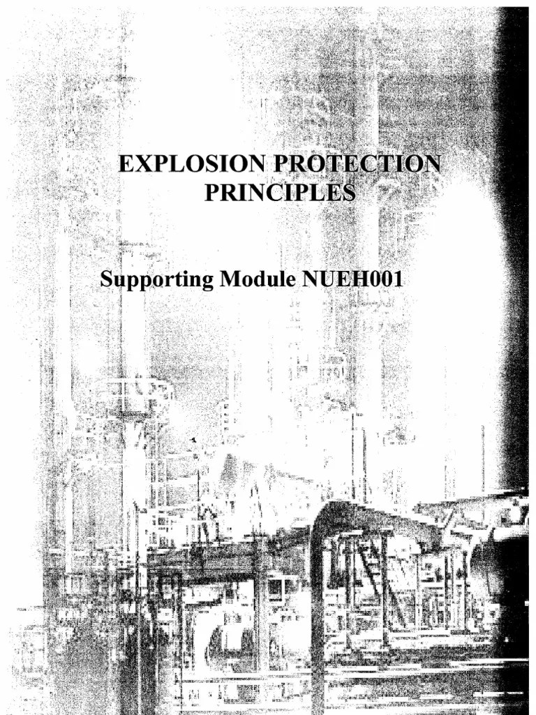Explosion Protection Principles