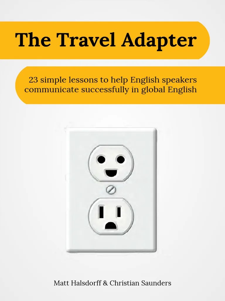 The Travel Adapter PDF English Language Idiom