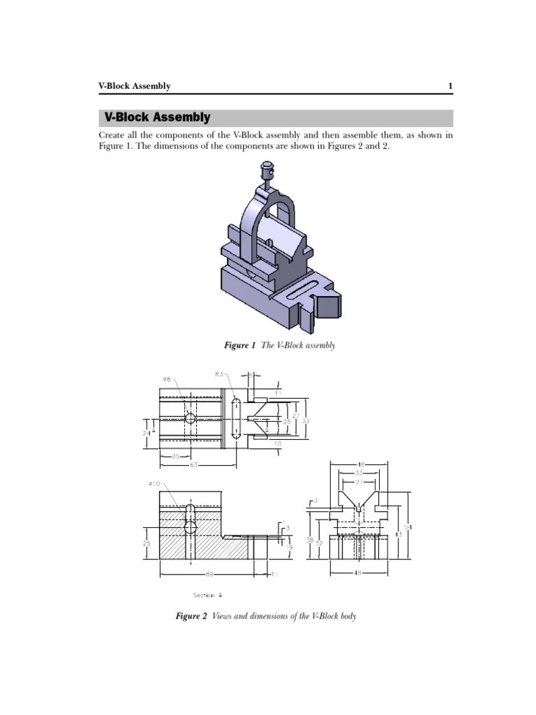V Block Assembly PDF