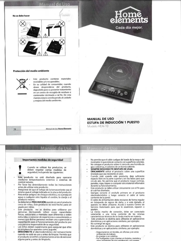 manual estufa v2 | PDF