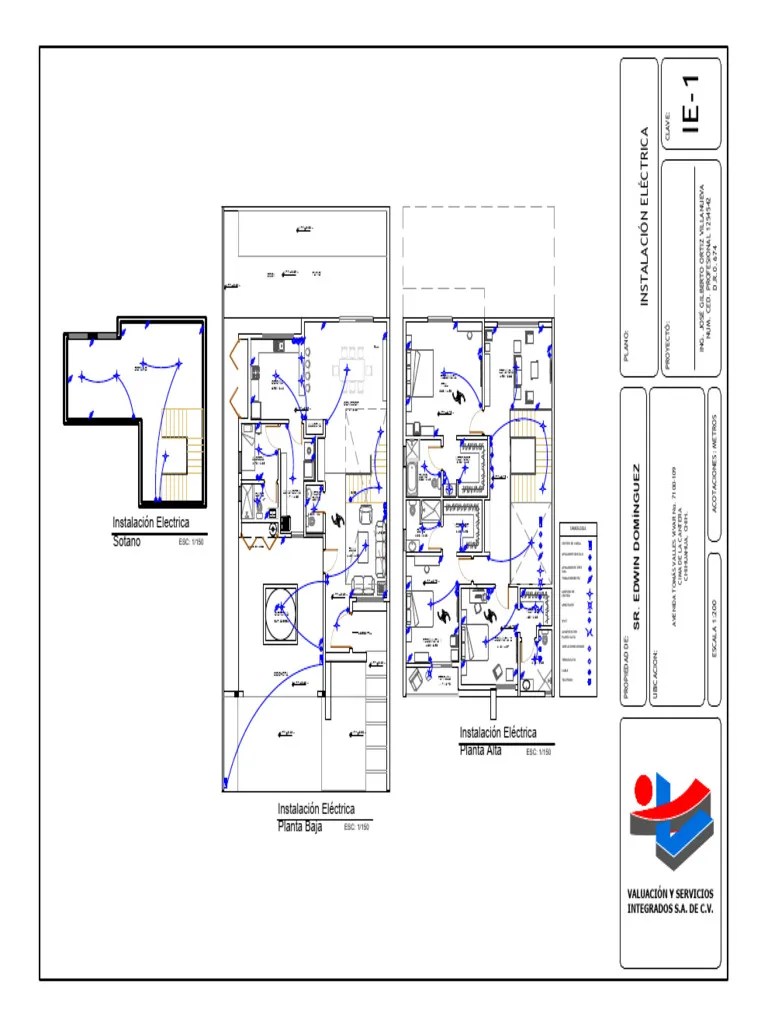 Sr Dominguez - Instalacion Electrica | PDF
