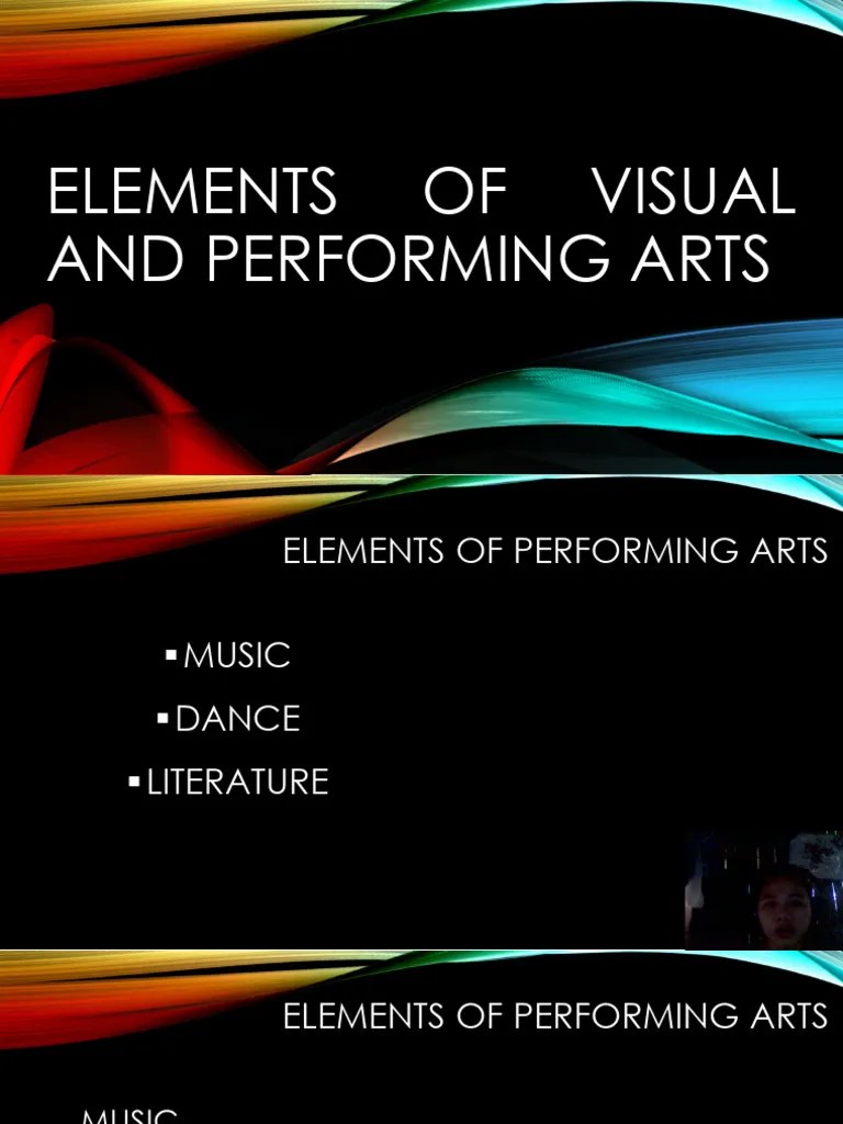 Elements of Performing Arts PDF