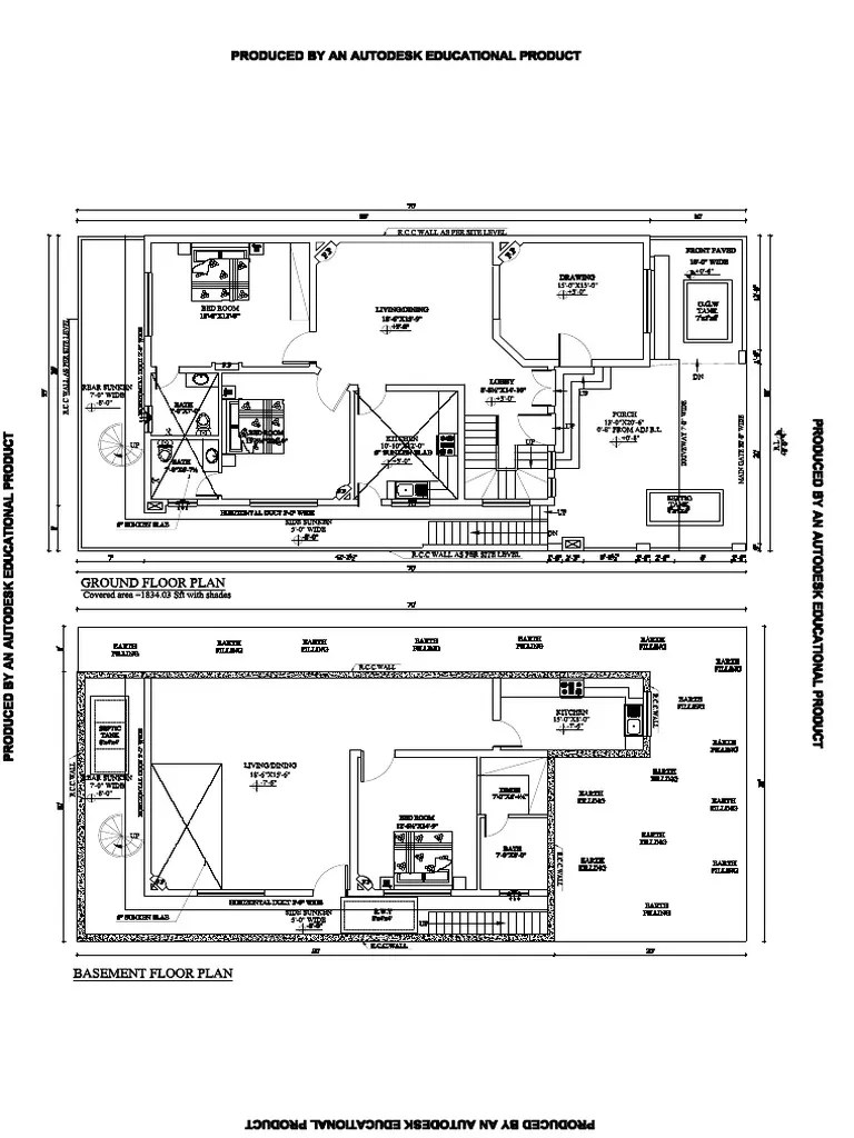 Basement & Ground Floor Model PDF