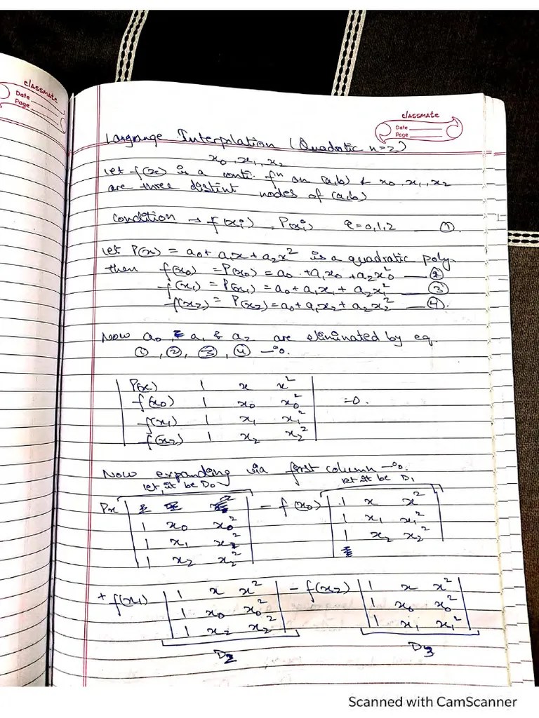 Numerical Methods Notes PDF