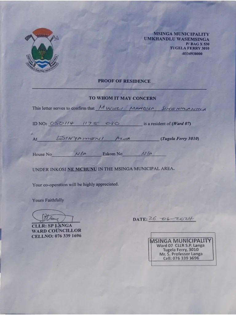 Proof of Residence PDF(04)