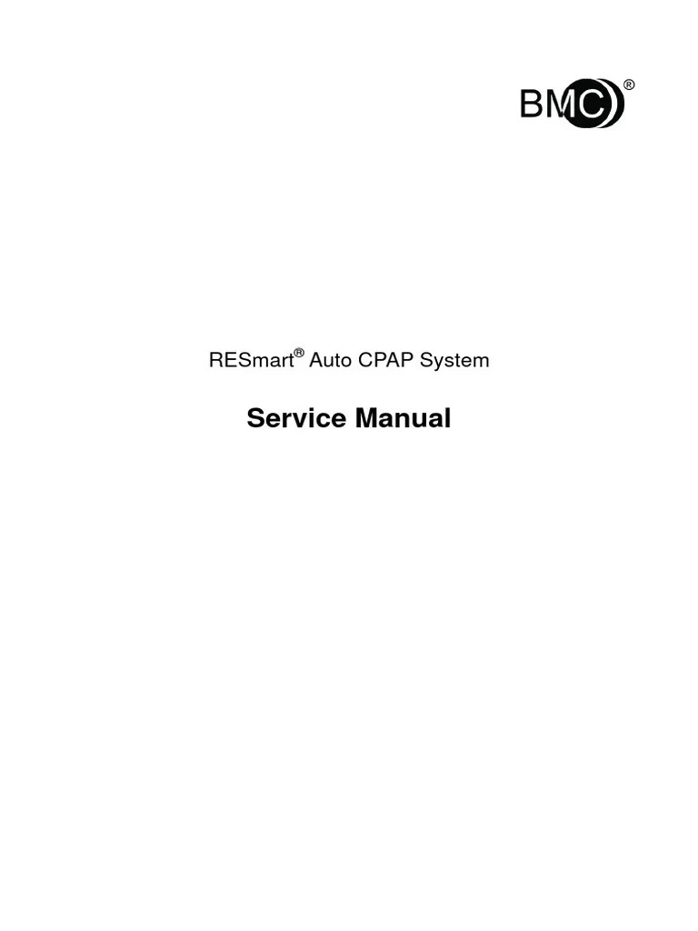 Cpap - Resmart - Service Manual | Download Free PDF | Electrical