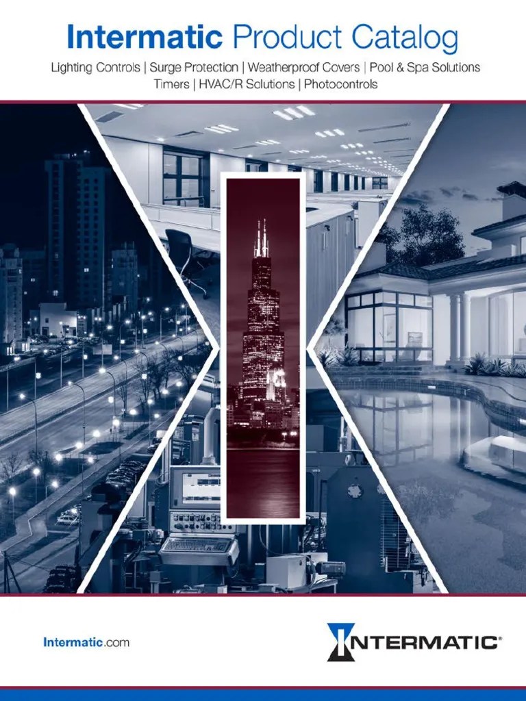 Intermatic Product Catalog 2022 PDF Lighting Alternating Current