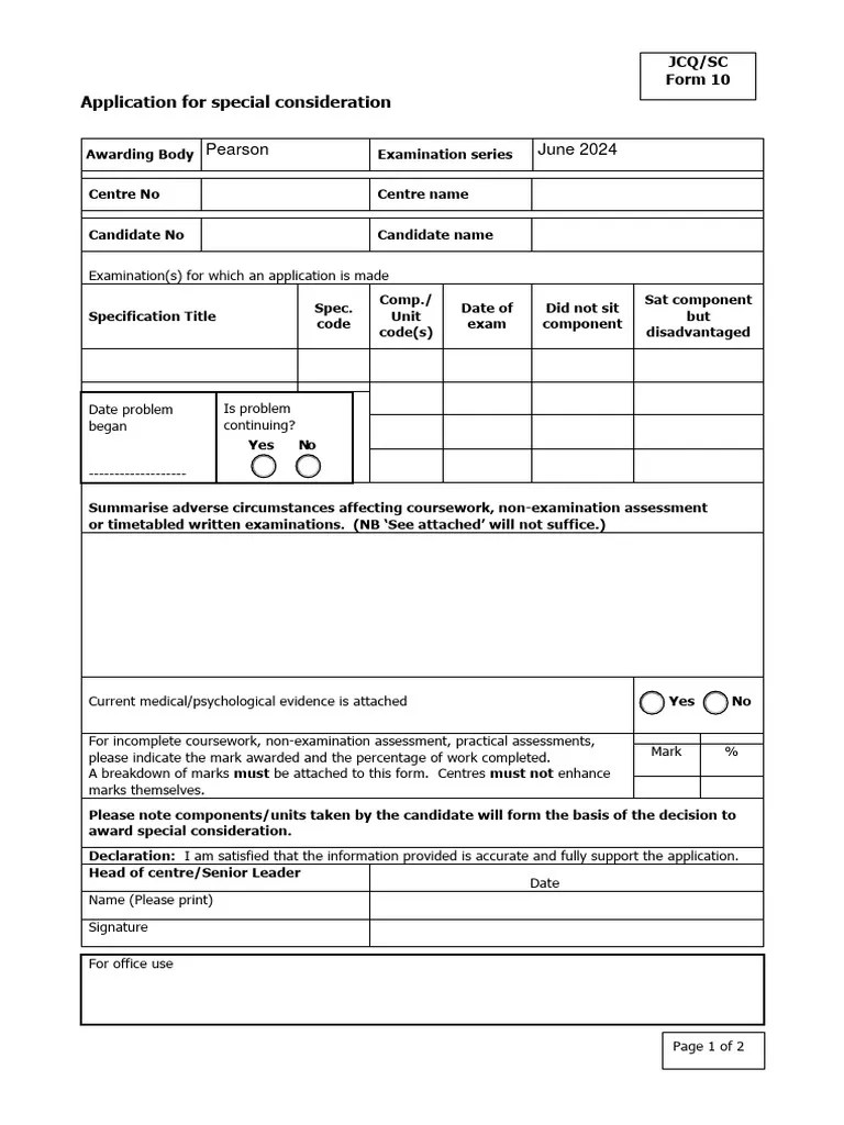 Form10_Applicationforspecialconsideration PDF