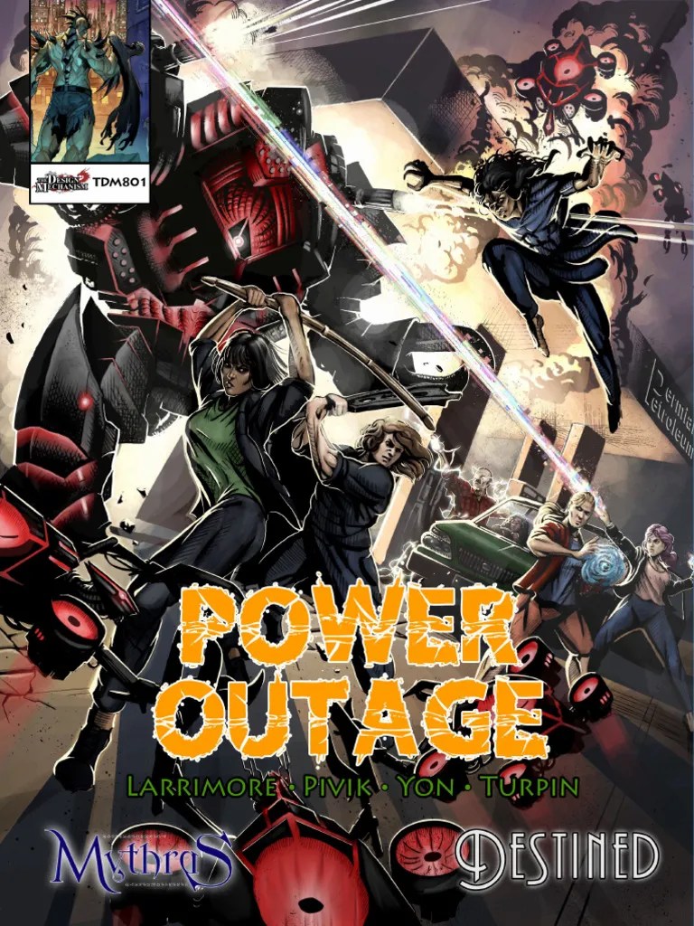 Mythras [The Design Mechanism] Destined Power Outage [TDM801][OEF