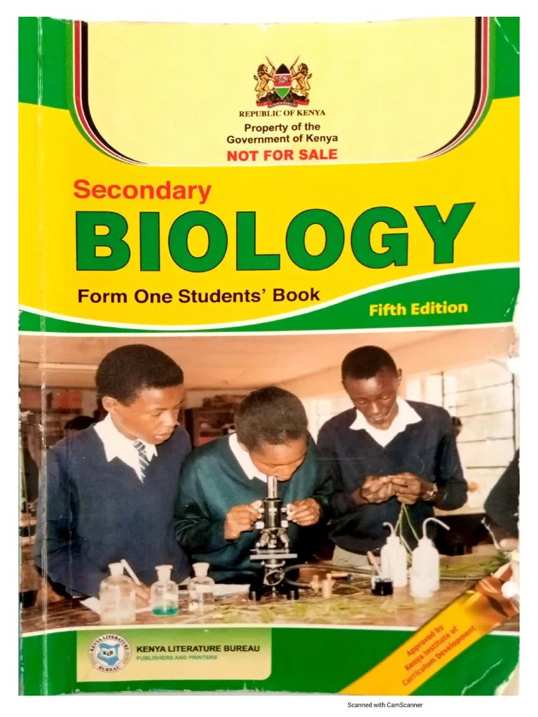 Biology KLB Book 1 PDF
