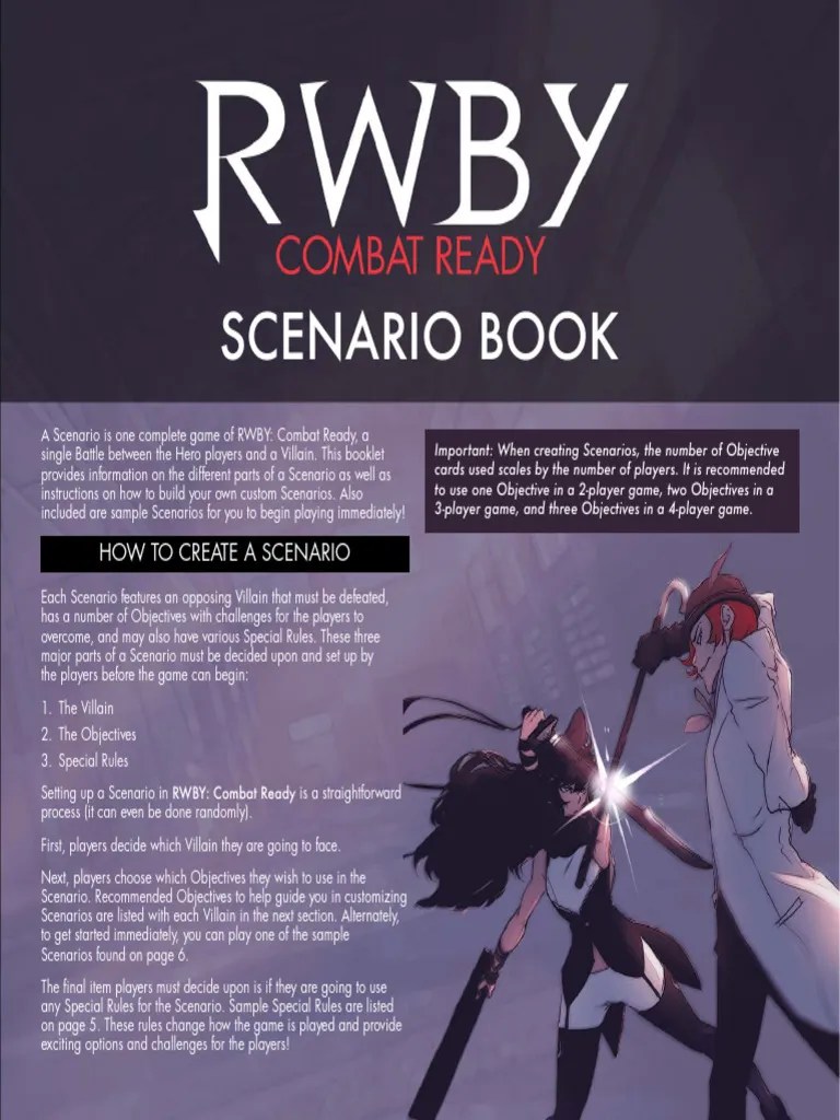 RWBY Scenario PDF