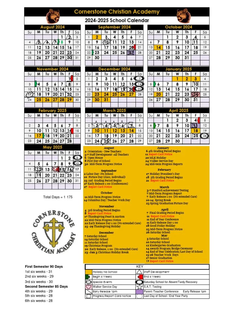 Calendar 2025 2025 PDF Academic Term Schools