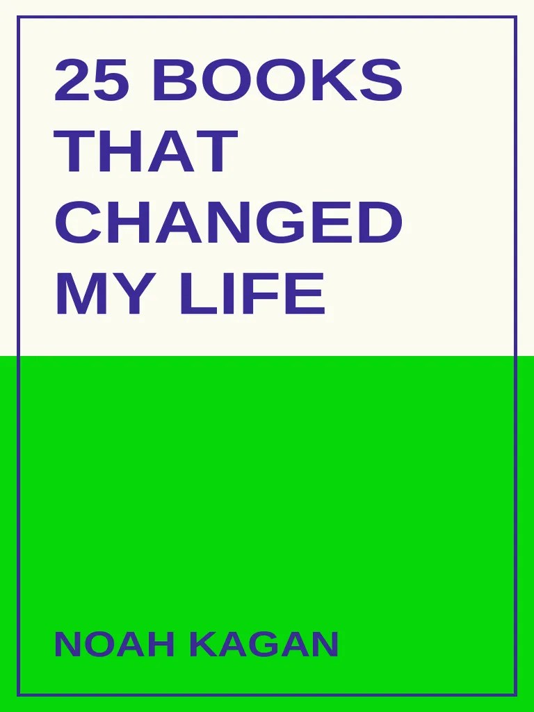 25 Books That Changed My Life PDF