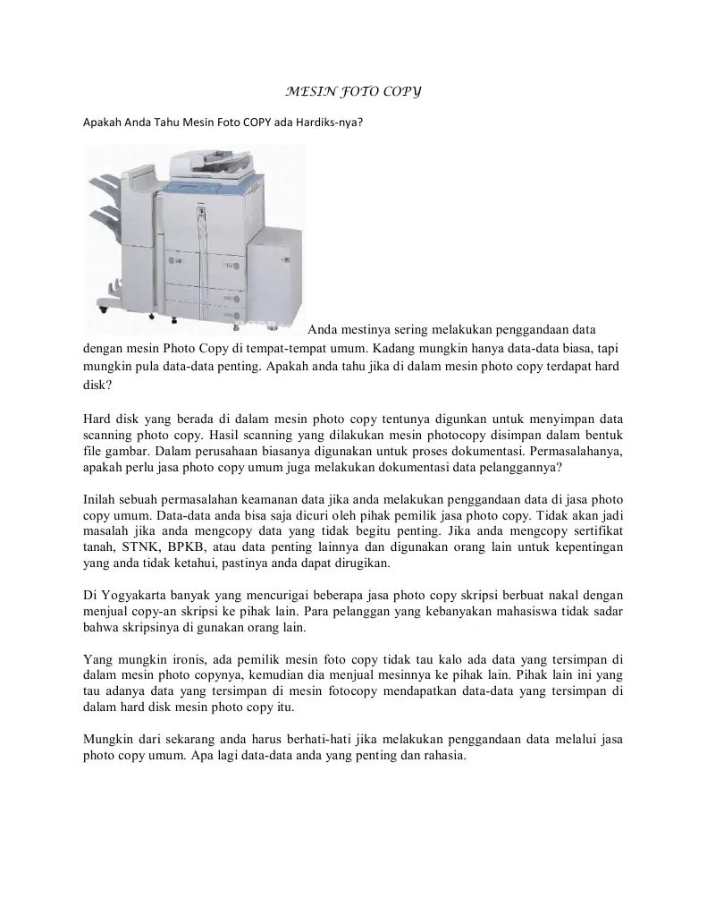 Master Yang Digunakan Pada Mesin Risograph Adalah Seputar Mesin
