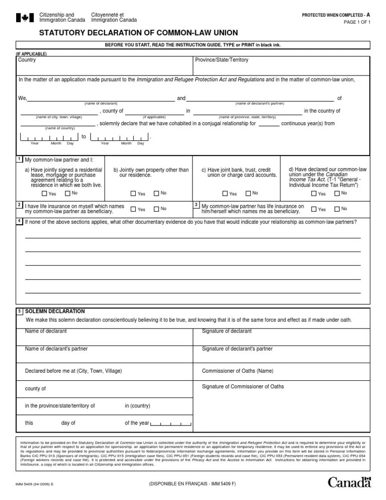 Statutory Declaration PDF