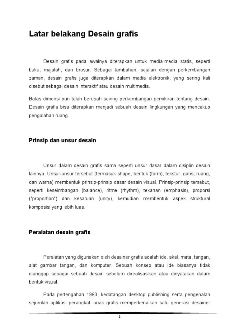 Makalah Desain Grafis PDF
