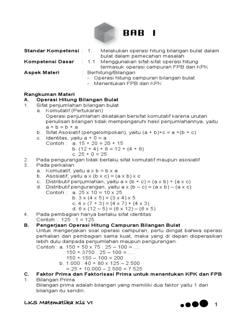 Soal Matematika Kelas 1 Sd Kd 3.2 Lektur