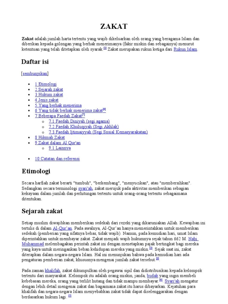 ZAKAT | PDF