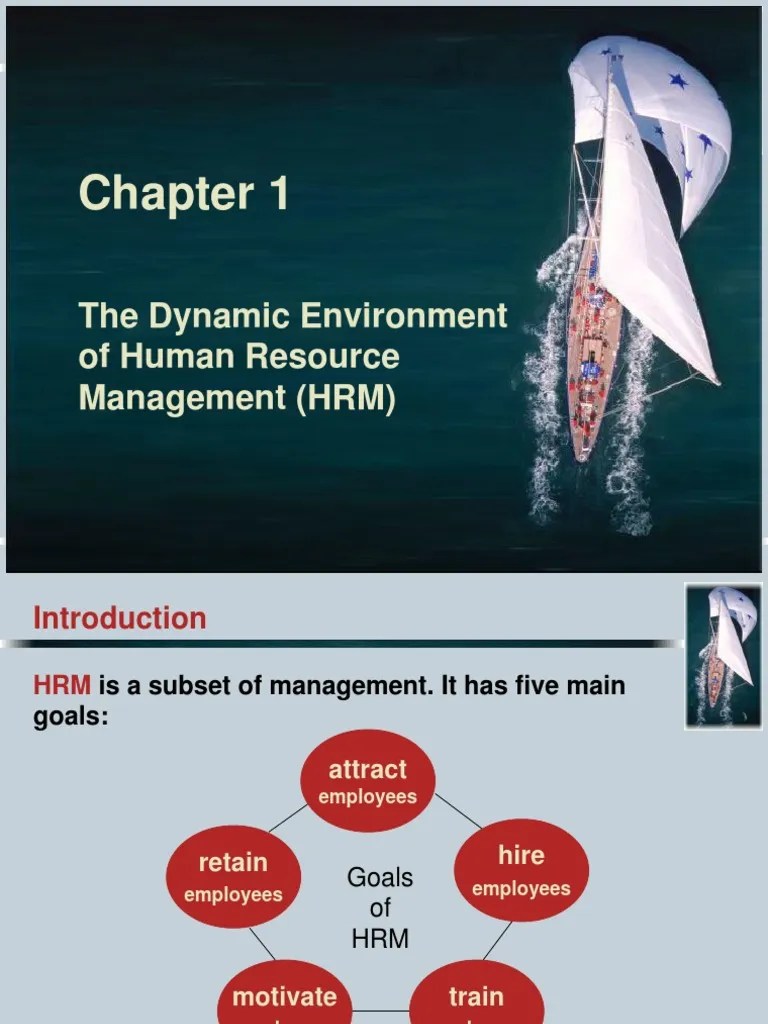 Ch01The Dynamic Environment of Human Resource Management (HRM)(1